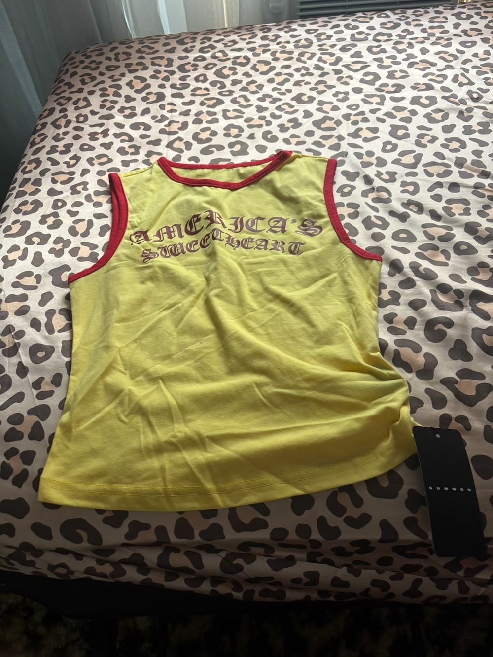 Authentic SHEIN shopper review photo of the Orangina SumWon crop tank, review photo 18