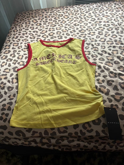 Authentic SHEIN shopper review photo of the Orangina SumWon crop tank, review photo 18