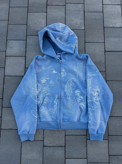 Pirate Zip Up Hoodie